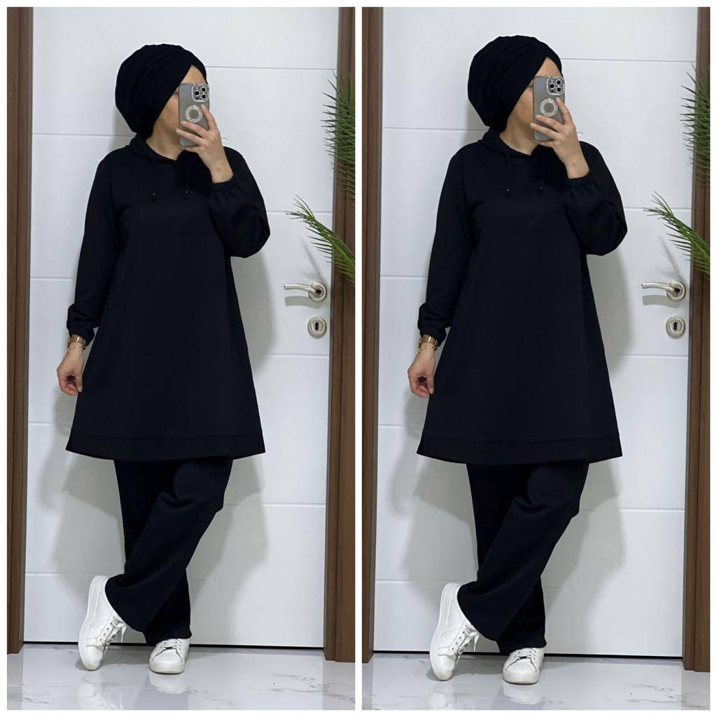 2525 K60 SİYAH GAMZE TAKIM - 5