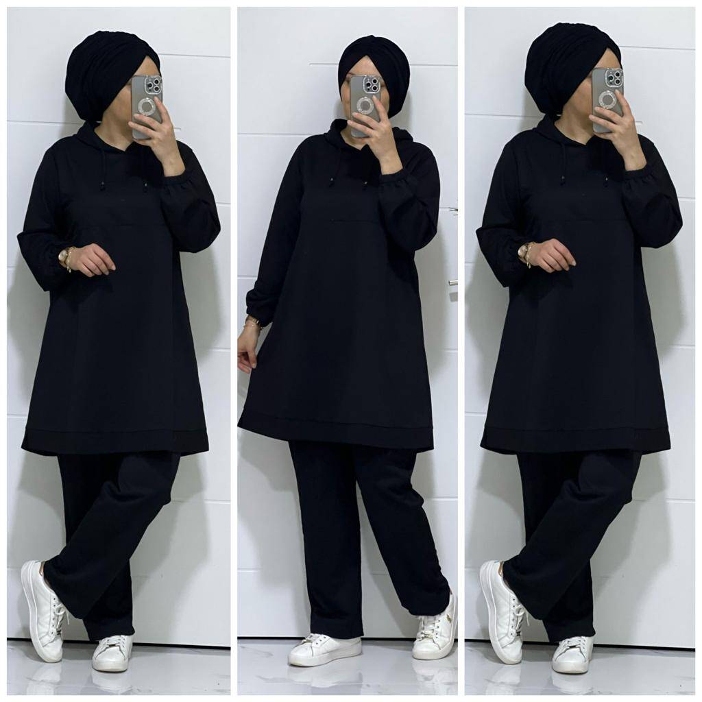 2525 K60 SİYAH GAMZE TAKIM - 6