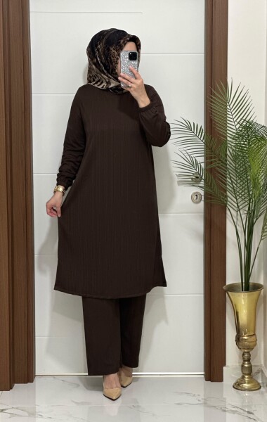 1210 K90 KAHVE ALARA TAKIM - MODA ALMİRA