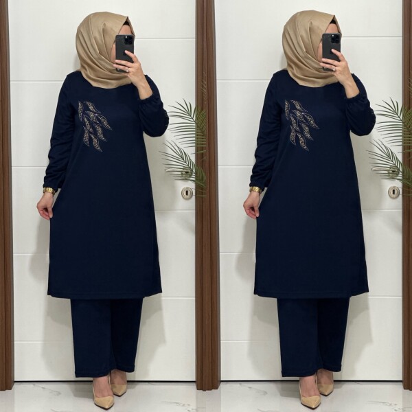 4545 K120 LACİVERT BELİZ TAKIM - 4